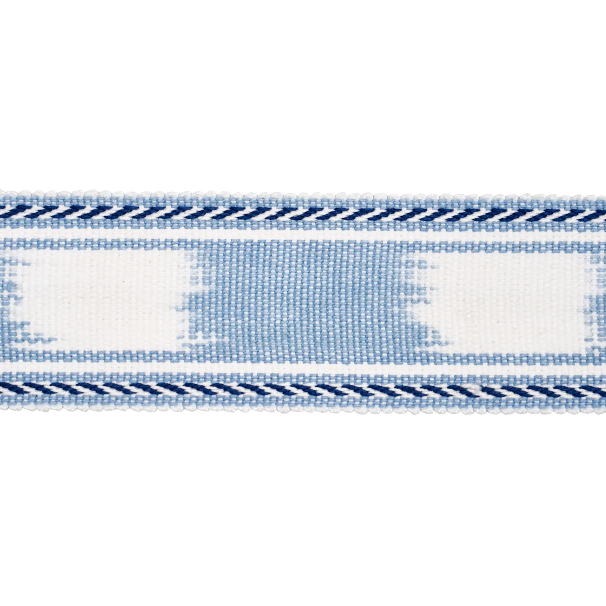 Schumacher Banyan Tape Narrow trim in Sky (83241)