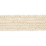 80061 | Barba Jute Tape - Ivory Schumacher Barba Jute Tape trim in Ivory (80061)