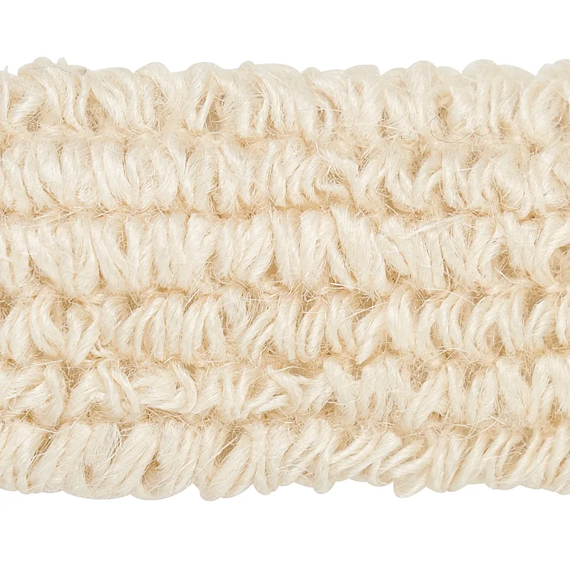 80061 | Barba Jute Tape - Ivory Schumacher Barba Jute Tape trim in Ivory (80061)