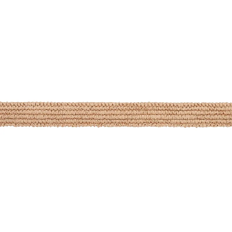 Schumacher Barba Jute Tape trim in Natural (80060)