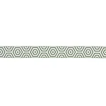 Schumacher Bees Knees Indoor/Outdoor Tape trim in Green (82451)