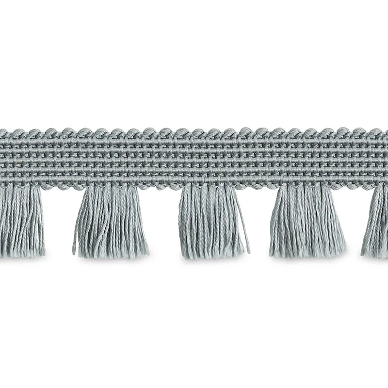 Schumacher Bell Fringe trim in Cloud (70726)