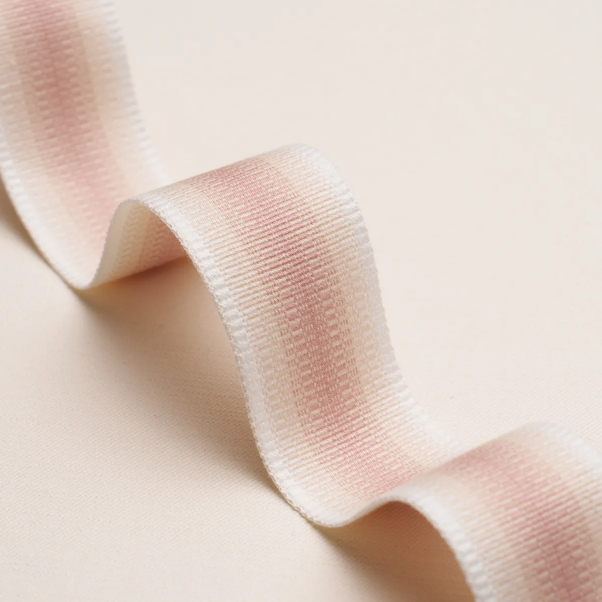 86172 | Belton Tape Narrow - Blush Schumacher Belton Tape Narrow trim in Blush (86172)