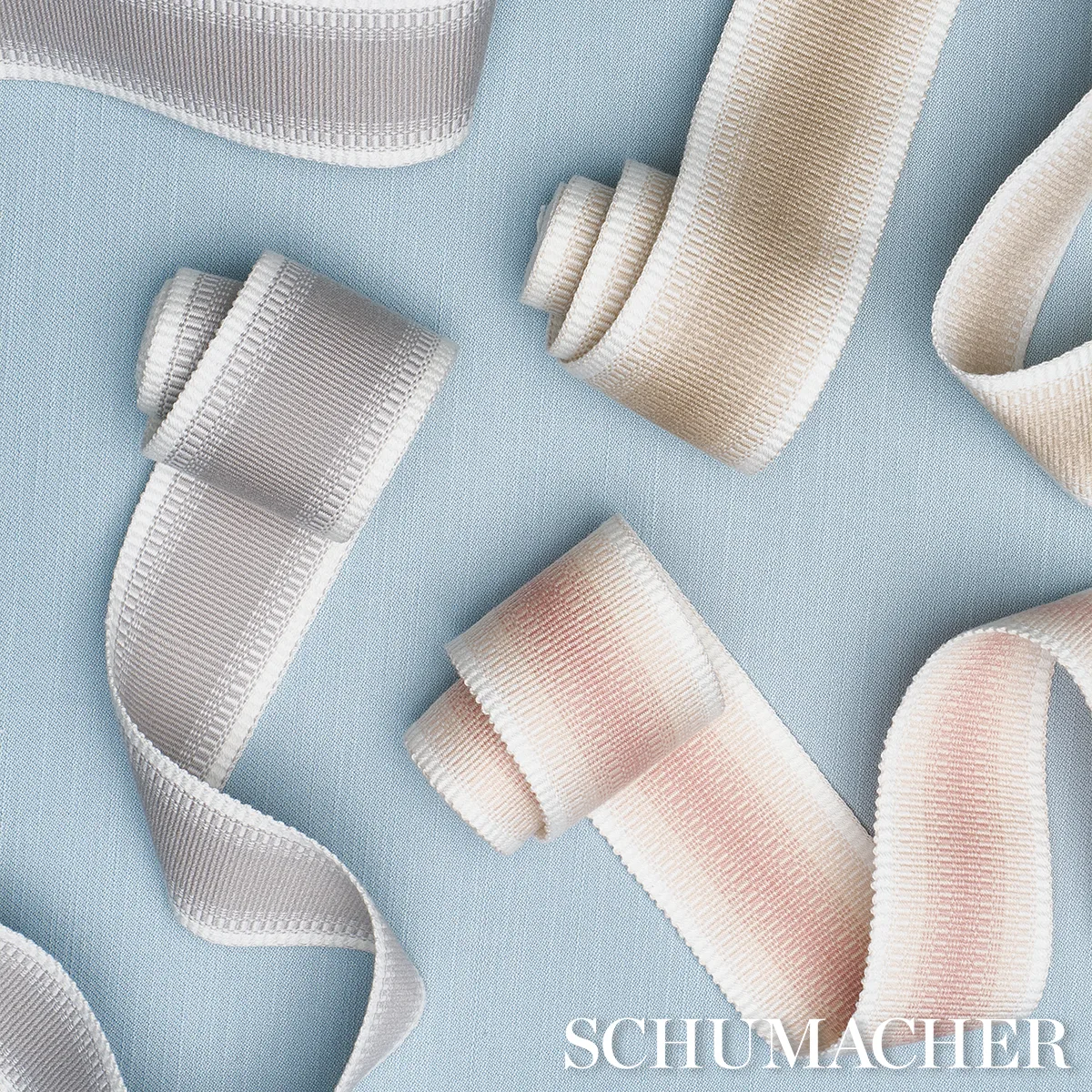 86173 | Belton Tape Narrow - Natural Schumacher Belton Tape Narrow trim in Natural (86173)