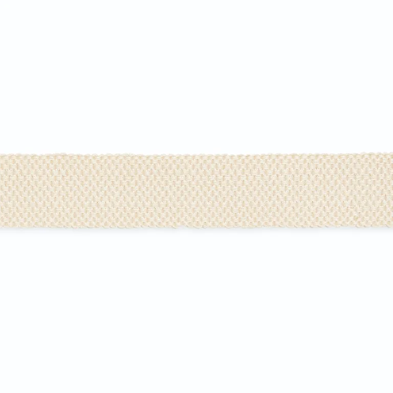 Schumacher Berber Cotton Braid 1" trim in Natural (B127B)