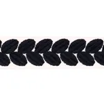 79915 | Berkeley Tape Narrow - Black Schumacher Berkeley Tape Narrow trim in Black (79915)