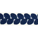 79912 | Berkeley Tape Narrow - Blue Schumacher Berkeley Tape Narrow trim in Blue (79912)
