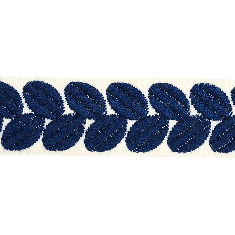 Schumacher Berkeley Tape Narrow trim in Blue (79912)