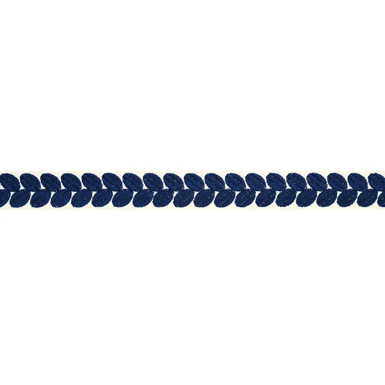 Schumacher Berkeley Tape Narrow trim in Blue (79912)