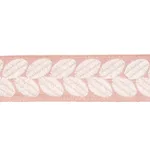 79916 | Berkeley Tape Narrow - Blush Schumacher Berkeley Tape Narrow trim in Blush (79916)