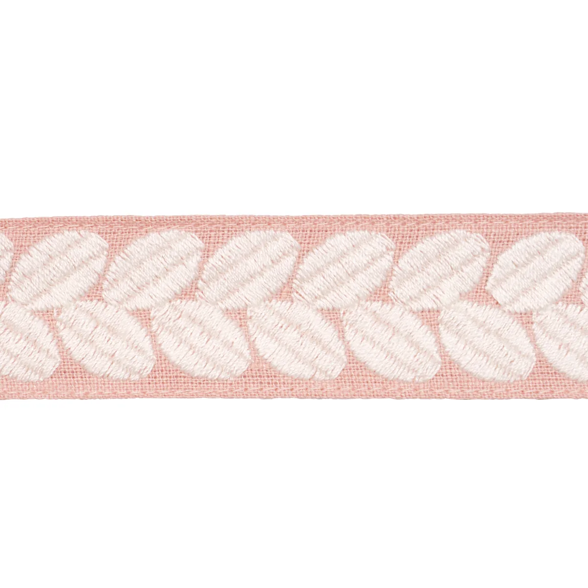 Schumacher Berkeley Tape Narrow trim in Blush (79916)