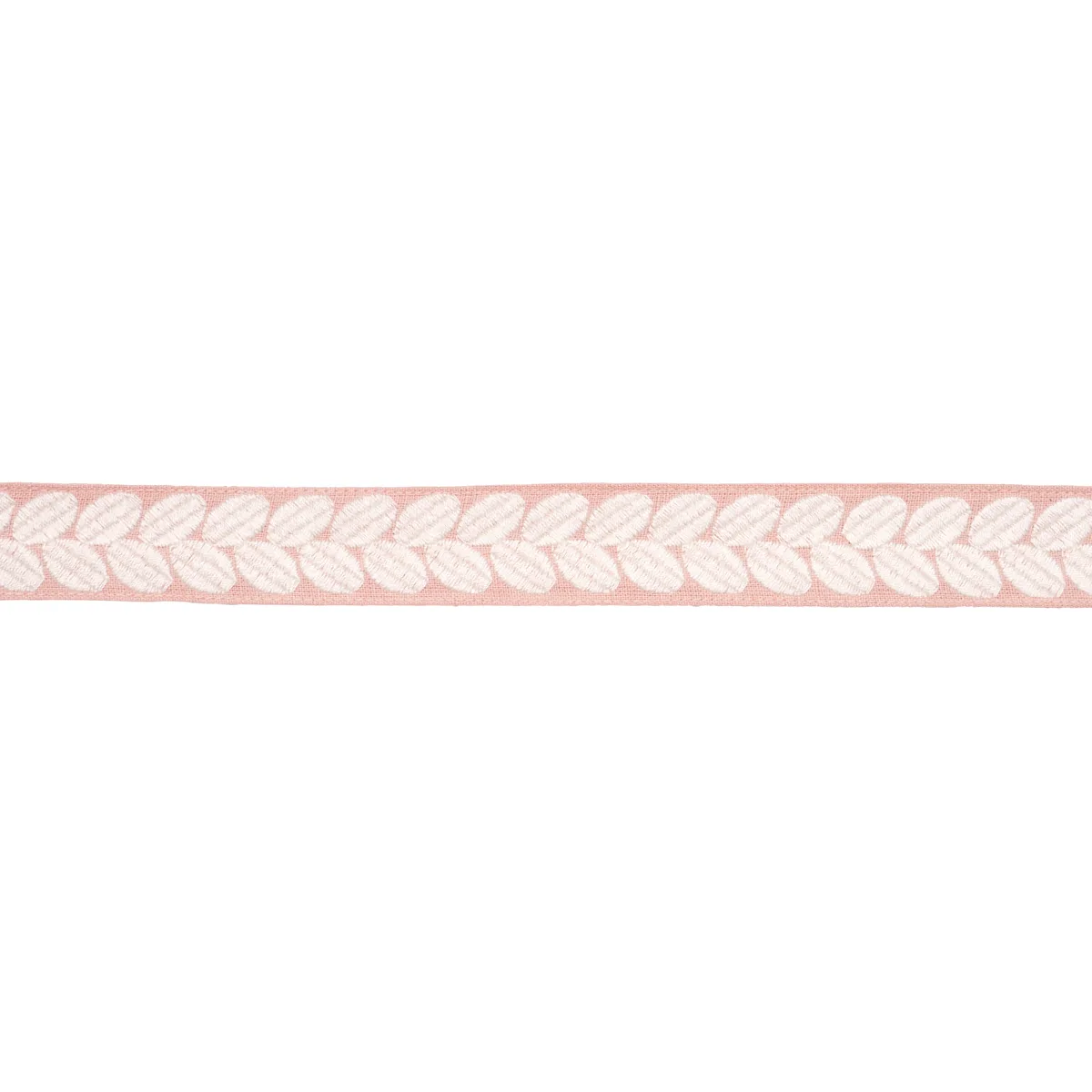 Schumacher Berkeley Tape Narrow trim in Blush (79916)
