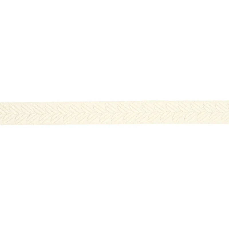 Schumacher Berkeley Tape Narrow trim in Ivory (79911)