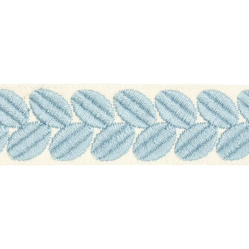 Schumacher Berkeley Tape Narrow trim in Sky (79910)
