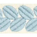 79910 | Berkeley Tape Narrow - Sky Schumacher Berkeley Tape Narrow trim in Sky (79910)