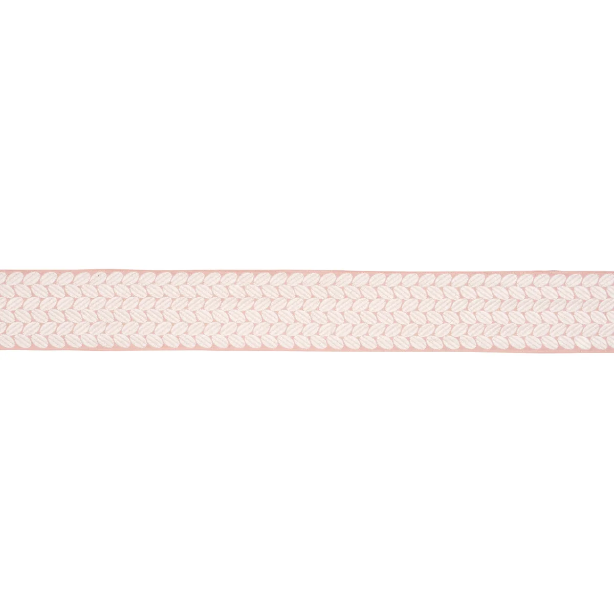 83910 | Berkeley Tape Wide - Blush Schumacher Berkeley Tape Wide trim in Blush (83910)
