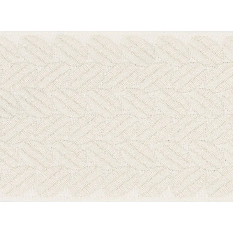 Schumacher Berkeley Tape Wide trim in Ivory (70650)