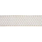 70658 | Berkeley Tape Wide - Ivory on Natural Schumacher Berkeley Tape Wide trim in Ivory on Natural (70658)
