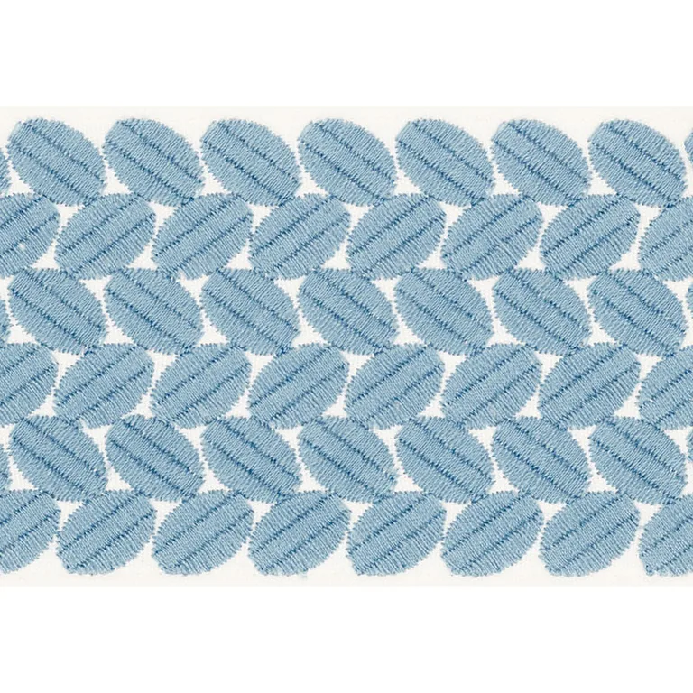 Schumacher Berkeley Tape Wide trim in Sky (70653)