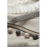65530 | Bertrand Linen Braid - Blanc Schumacher Bertrand Linen Braid trim in Blanc (65530)