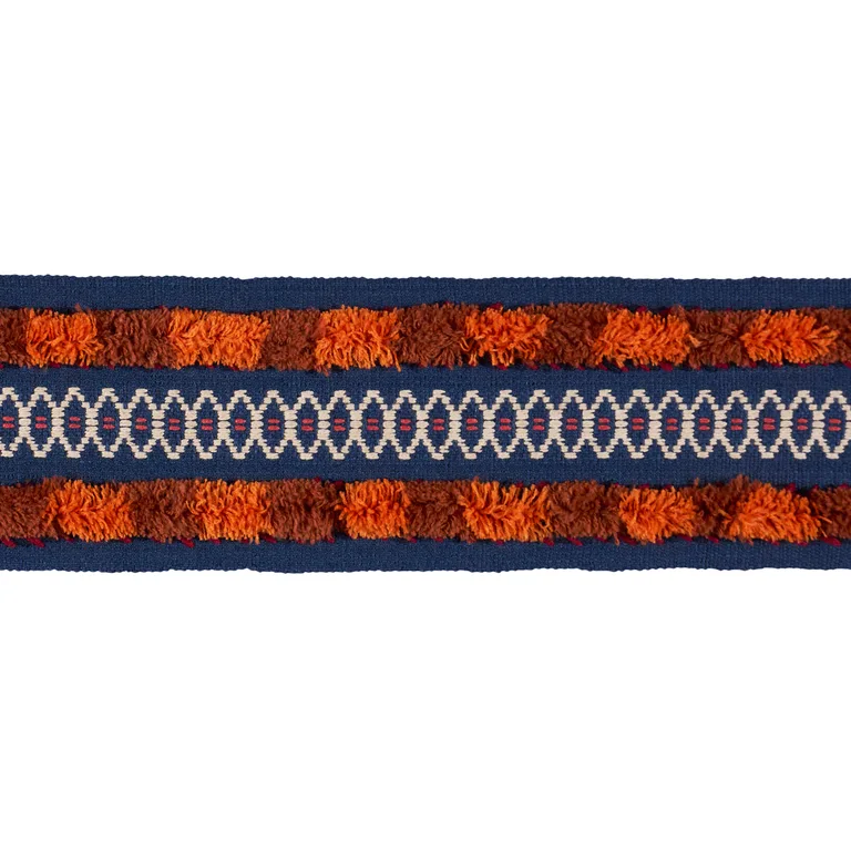 Schumacher Biyan Tape trim in Orange (86661)