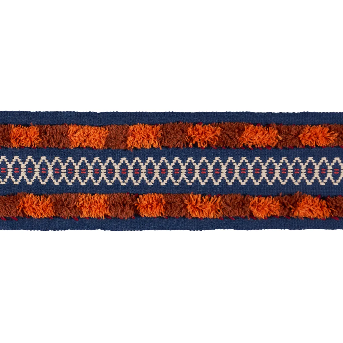 Schumacher Biyan Tape trim in Orange (86661)