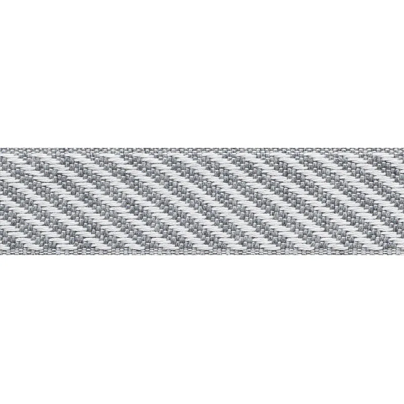 Schumacher Bobo Tape trim in Grey (73601)