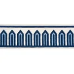 Schumacher Bonaparte Tape trim in Cadet (85380)