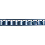 Schumacher Bonaparte Tape trim in Cadet (85380)