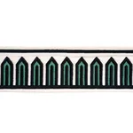 85381 | Bonaparte Tape - Green Schumacher Bonaparte Tape trim in Green (85381)
