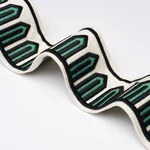 85381 | Bonaparte Tape - Green Schumacher Bonaparte Tape trim in Green (85381)