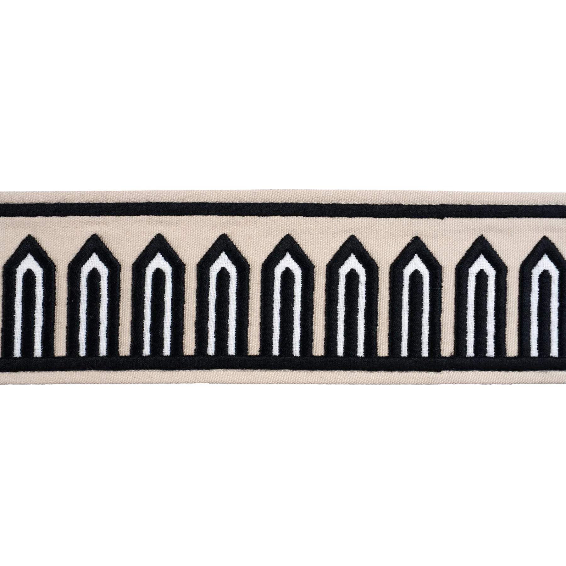 Schumacher Bonaparte Tape trim in Neutral (85382)
