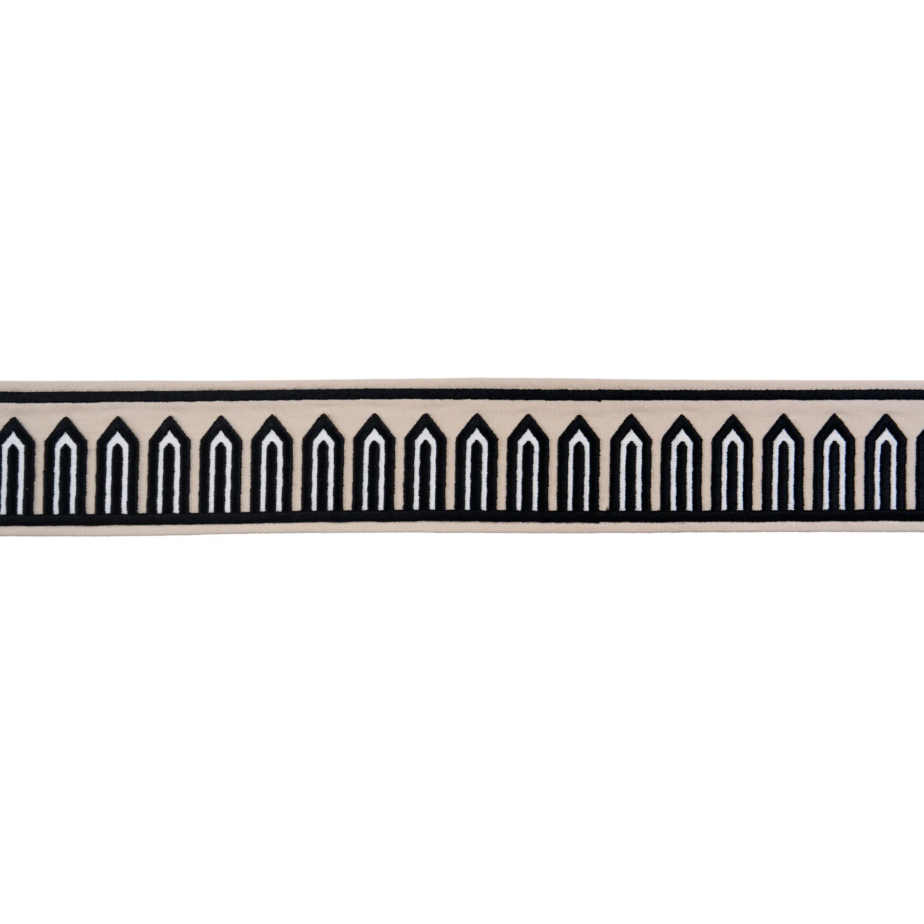 Schumacher Bonaparte Tape trim in Neutral (85382)