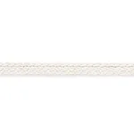 76285 | Braided Linen Tape Medium - Ivory Schumacher Braided Linen Tape Medium trim in Ivory (76285)