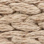 Schumacher Braided Linen Tape Medium trim in Natural (76284)