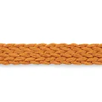 76282 | Braided Linen Tape Medium - Orange Schumacher Braided Linen Tape Medium trim in Orange (76282)