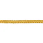 76273 | Braided Linen Tape Narrow - Gold Schumacher Braided Linen Tape Narrow trim in Gold (76273)