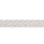 76275 | Braided Linen Tape Narrow - Ivory Schumacher Braided Linen Tape Narrow trim in Ivory (76275)