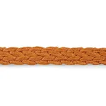 76272 | Braided Linen Tape Narrow - Orange Schumacher Braided Linen Tape Narrow trim in Orange (76272)