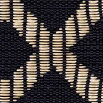 77583 | Briar Raffia Tape - Black Schumacher Briar Raffia Tape trim in Black (77583)