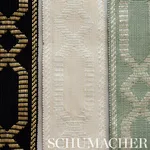 77582 | Briar Raffia Tape - Sage Schumacher Briar Raffia Tape trim in Sage (77582)