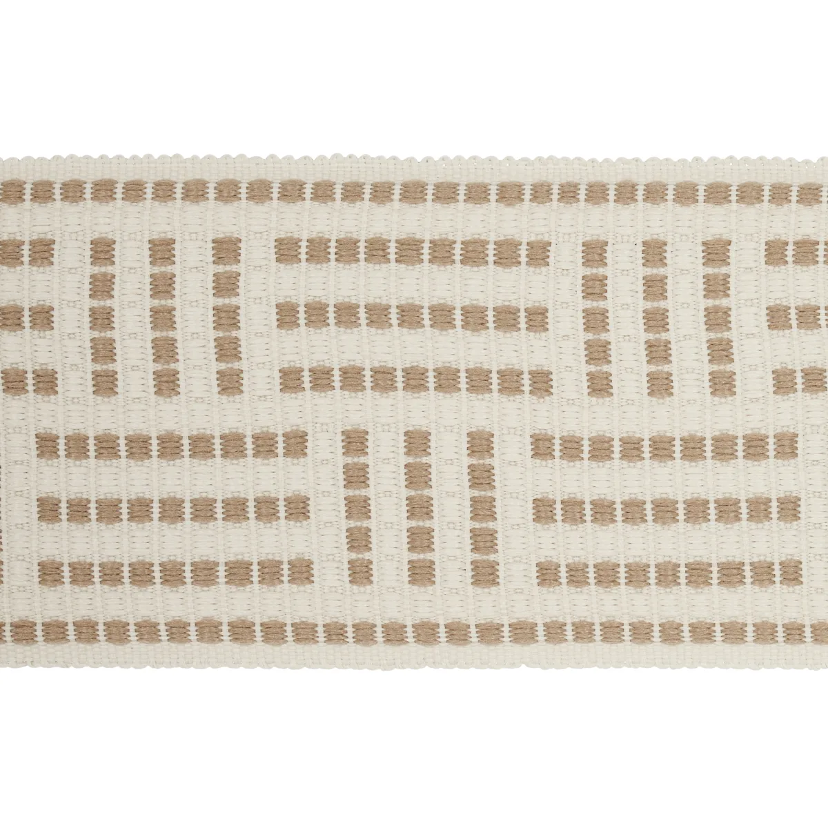 Schumacher Brickell Tape Indoor/Outdoor trim in Neutral (75963)