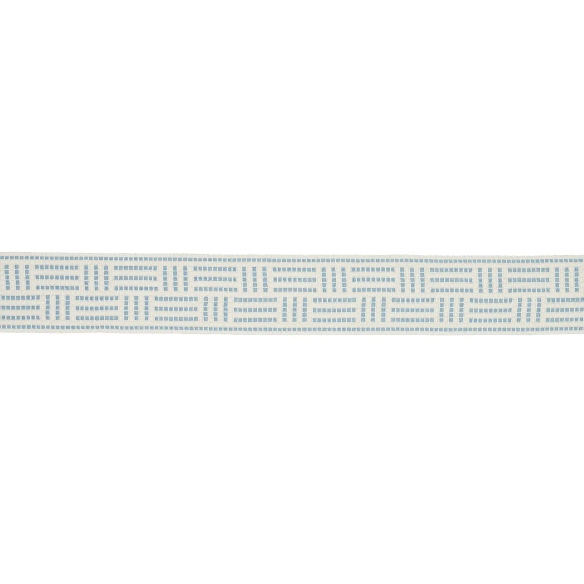 Schumacher Brickell Tape Indoor/Outdoor trim in Sky (75962)