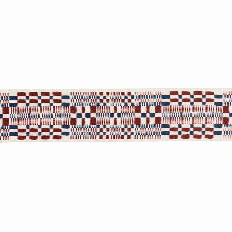 Schumacher Brimfield Tape trim in Americana (76956)