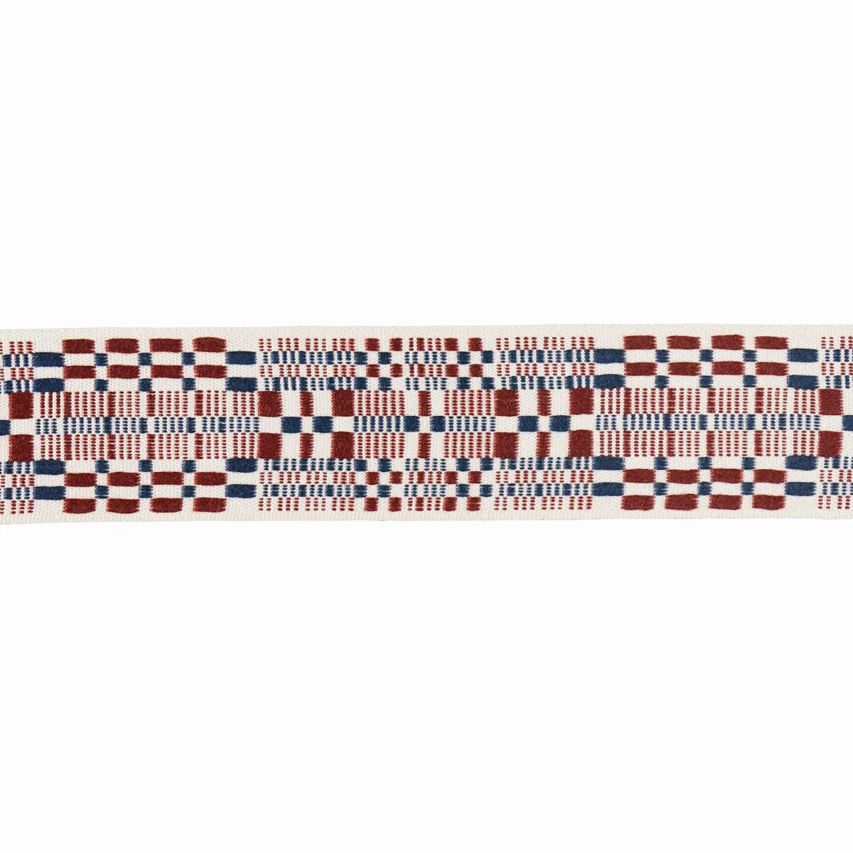 Schumacher Brimfield Tape trim in Americana (76956)