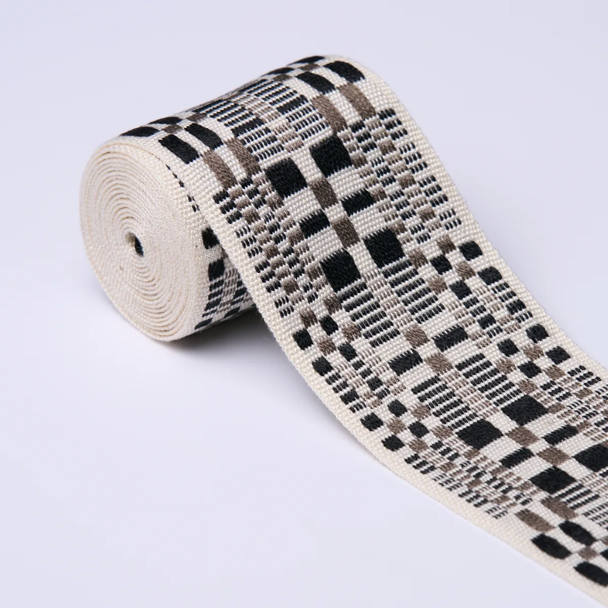 76951 | Brimfield Tape - Cinder Schumacher Brimfield Tape trim in Cinder (76951)