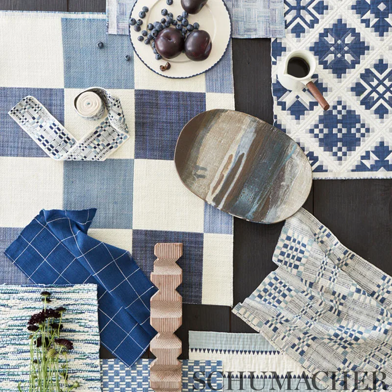 76951 | Brimfield Tape - Cinder Schumacher Brimfield Tape trim in Cinder (76951)