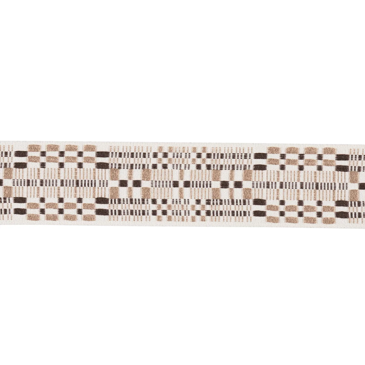 Schumacher Brimfield Tape trim in Fawn (76955)