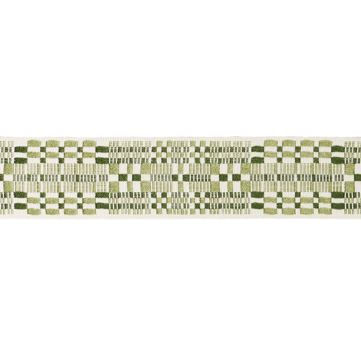 Schumacher Brimfield Tape trim in Leaf (76954)