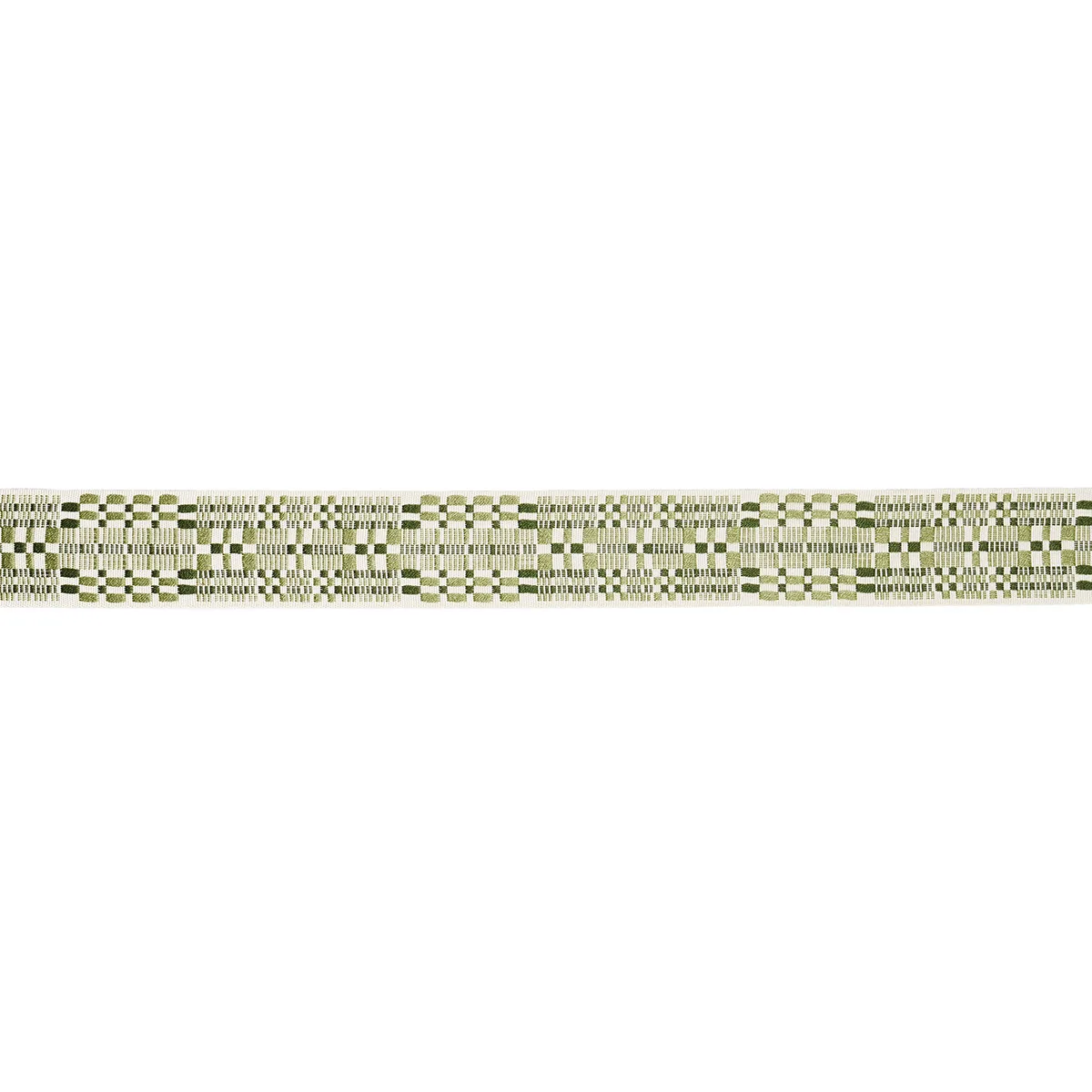 Schumacher Brimfield Tape trim in Leaf (76954)